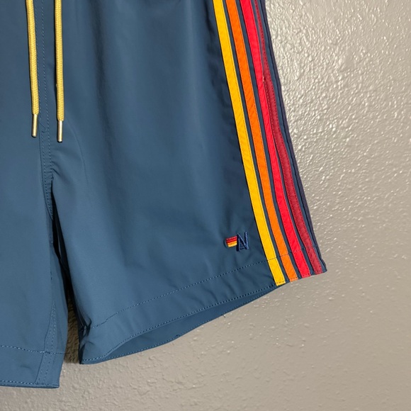 Aviator Nation 5 Stripe Flex Shorts Size 32 - Picture 4 of 7